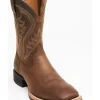 Ariat Men's Distressed Hybrid Rancher Western Performance Boots - Broad Square Toe