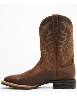 Ariat Men's Distressed Hybrid Rancher Western Performance Boots - Broad Square Toe -Ariat Store 2000233948 200 P3