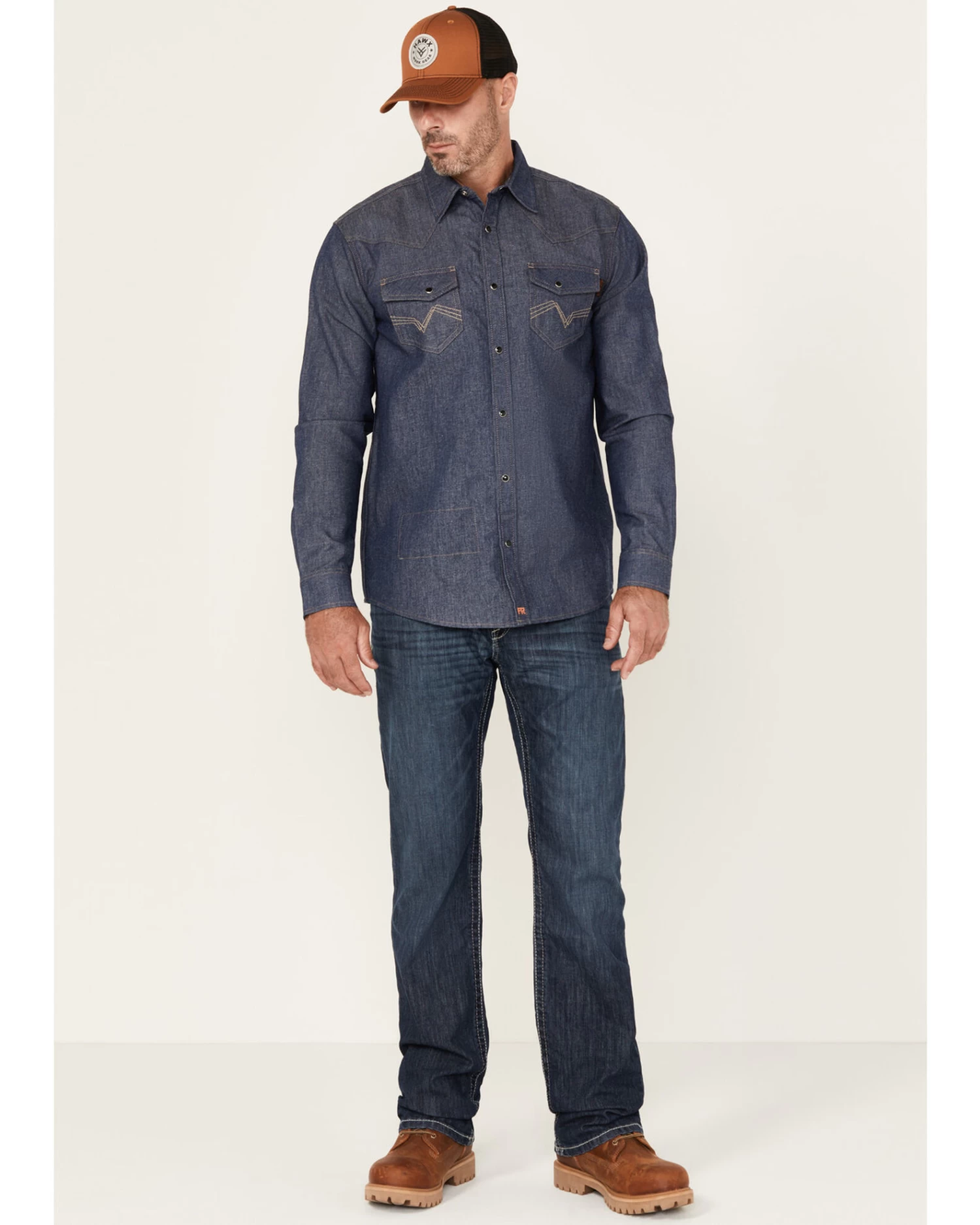 Ariat Men's FR M4 Inherent Boundary Low Rise Bootcut Jeans 1 Ariat Men's FR M4 Inherent Boundary Low Rise Bootcut Jeans