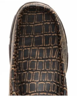 Twisted X Men's Caiman Print Driving Mocs - Moc Toe -Ariat Store 2000240922 200 P6