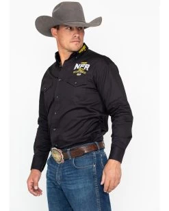 Wrangler Men's WNFR 60th Anniversary Long Sleeve Western Shirt -Ariat Store 2000245619 001 P3