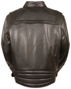 Milwaukee Leather Men's Side Belt Utility Pocket Motorcycle Jacket -Ariat Store 2000255403 001 P2