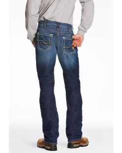 Ariat Men's FR M5 Slim DuraStretch Truckee Stackable Straight Leg Jeans