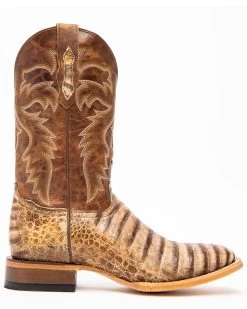 Cody James Men's Caiman Belly Western Boots - Broad Square Toe -Ariat Store 2000276396 200 P3