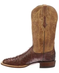 Lucchese Men's Cliff Exotic Western Boots - Square Toe -Ariat Store 2000277051 201 P3