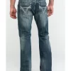 Rock & Roll Denim Men's Pistol Med Bootcut Jeans 