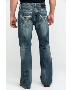 Rock & Roll Denim Men's Pistol Med Bootcut JeansÂ