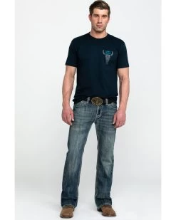 Rock & Roll Denim Men's Pistol Med Bootcut Jeans 8 Rock & Roll Denim Men's Pistol Med Bootcut Jeans -Ariat Store 2000283476 400 P3