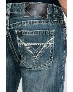 Rock & Roll Denim Men's Pistol Med Bootcut Jeans 10 Rock & Roll Denim Men's Pistol Med Bootcut Jeans -Ariat Store 2000283476 400 P5