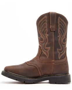 Cody James Men's Saddle Waterproof Western Work Boots - Soft Toe -Ariat Store 2000283491 201 P3