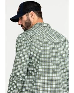 Cody James Men's FR Woven Plaid Print Long Sleeve Button Down Work Shirt  -Ariat Store 2000284553 300 P5