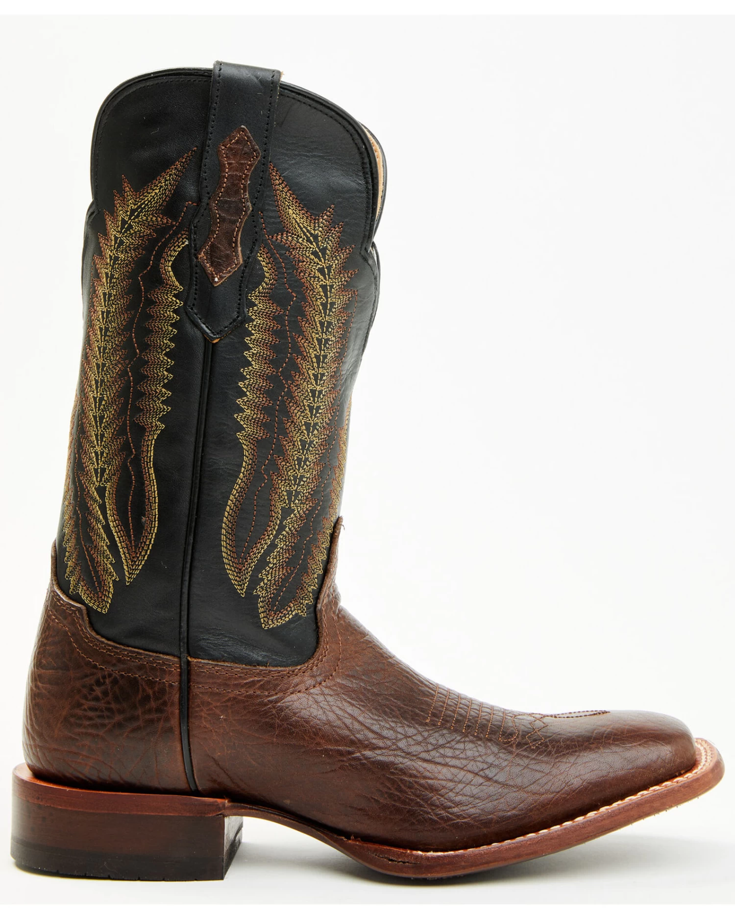 Cody James Men's Buck Western Boots - Broad Square Toe 2 Cody James Men's Buck Western Boots - Broad Square Toe - Image 2