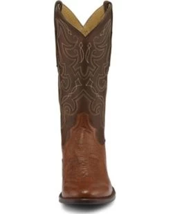 Tony Lama Men's Patron Saddle Exotic Smooth Western Boots - Round Toe 7 Tony Lama Men's Patron Saddle Exotic Smooth Western Boots - Round Toe -Ariat Store 2000285654 235 P3