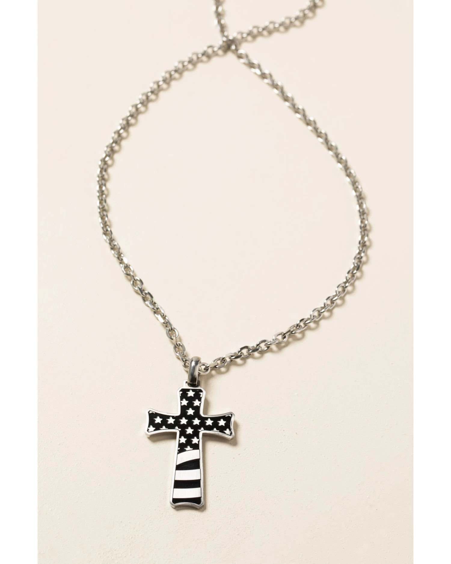 Cody James Men's Stainless Flag Cross 3 Cody James Men's Stainless Flag Cross - Image 3