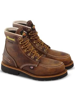 Thorogood Men's Crazyhorse Made In The USA Waterproof Work Boots - Steel Toe