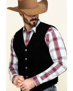 Cody James Men's Angus Suede Vest  -Ariat Store 2000291052 001 P3