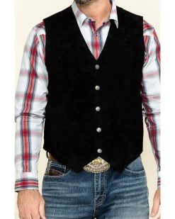 Cody James Men's Angus Suede Vest  -Ariat Store 2000291052 001 P4