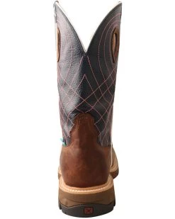 Twisted X Men's Waterproof CellStretch Western Work Boots - Soft Toe -Ariat Store 2000307472 200 P4