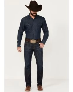 Cody James Men's Night Hawk Basic Medium Wash Stretch Slim Straight JeansÂ