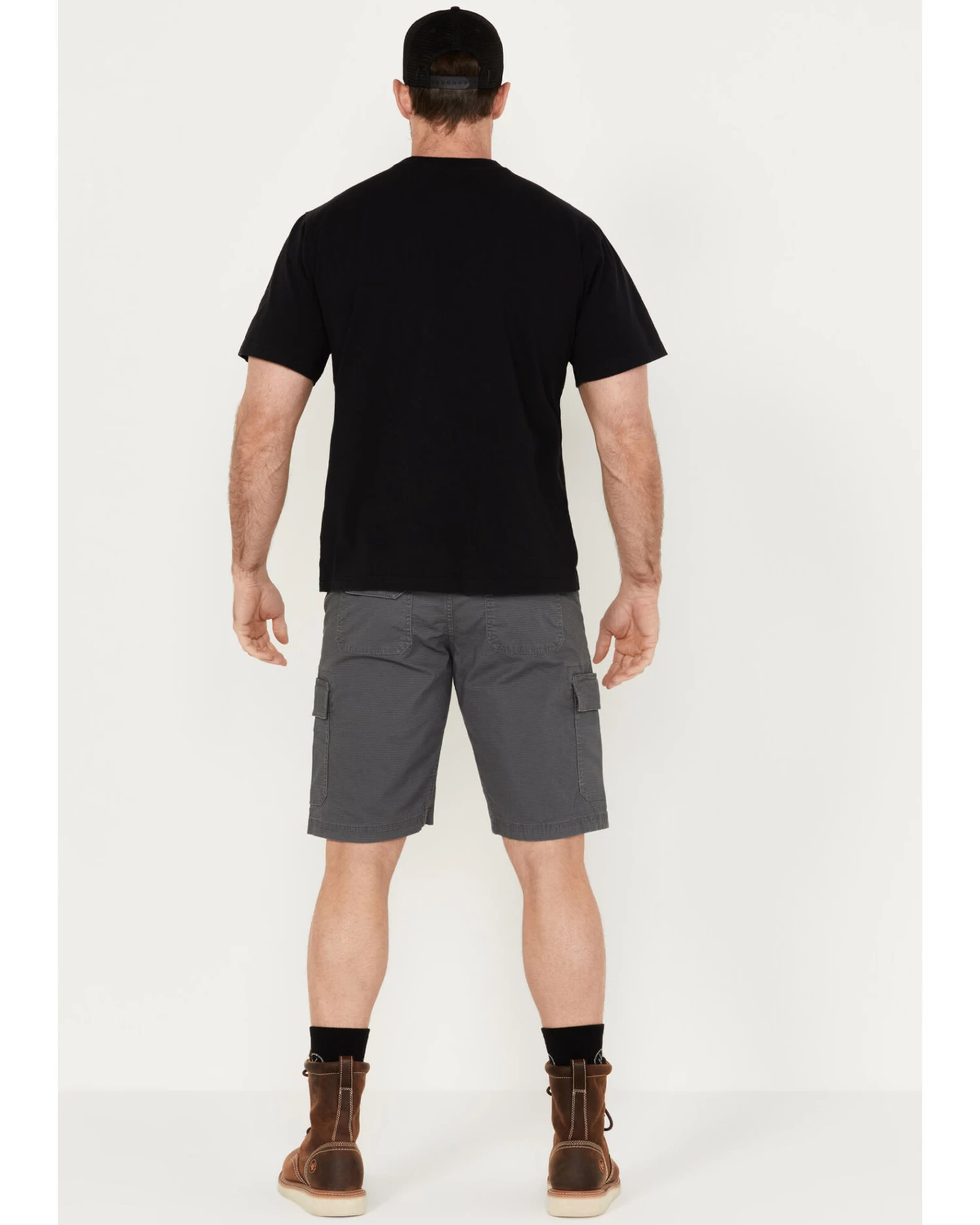 Hawx Men's Stretch Cargo Work Shorts 3 Hawx Men's Stretch Cargo Work Shorts - Image 3