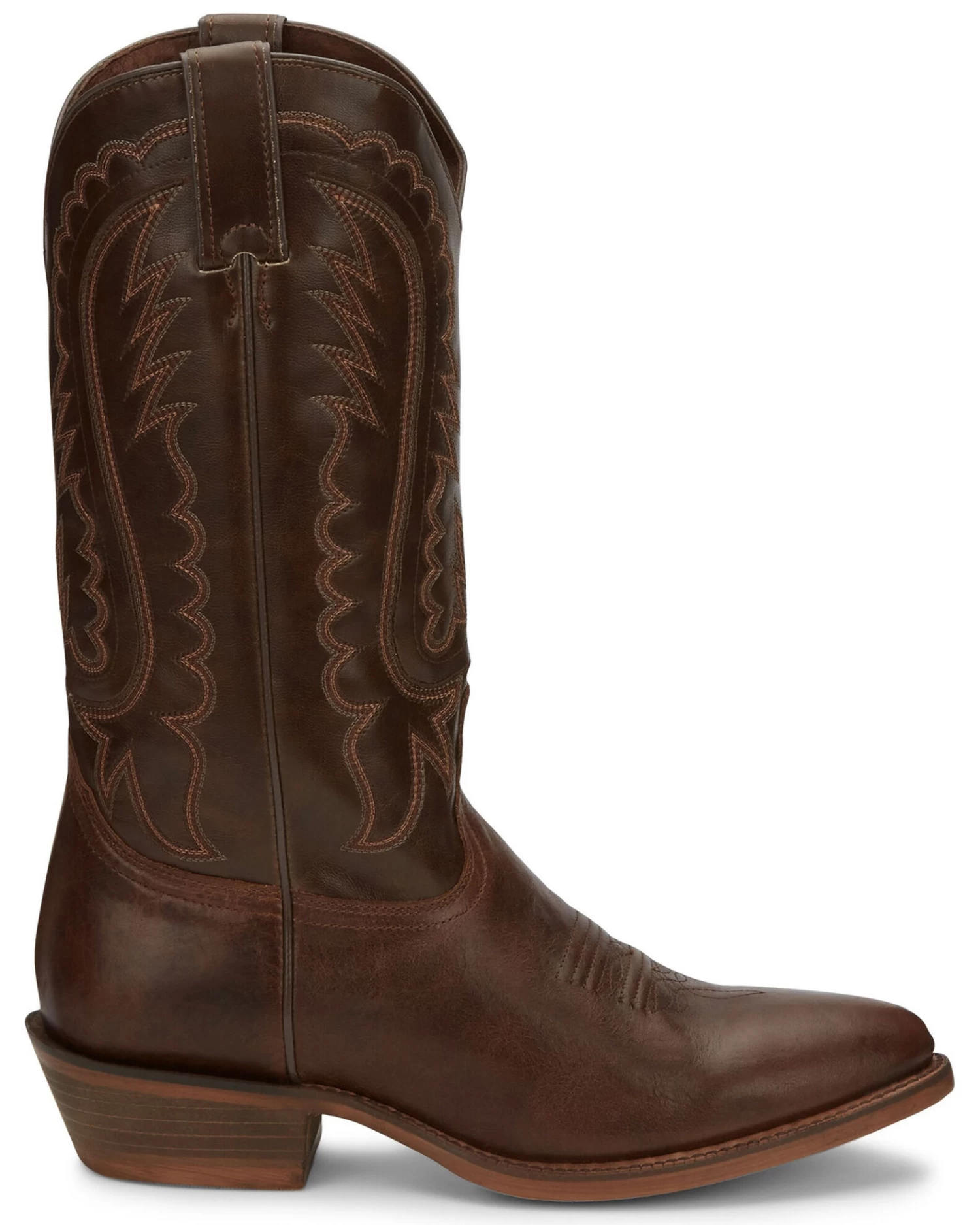 Nocona Men's Jackpot Brown Western Boots - Medium Toe 2 Nocona Men's Jackpot Brown Western Boots - Medium Toe - Image 2