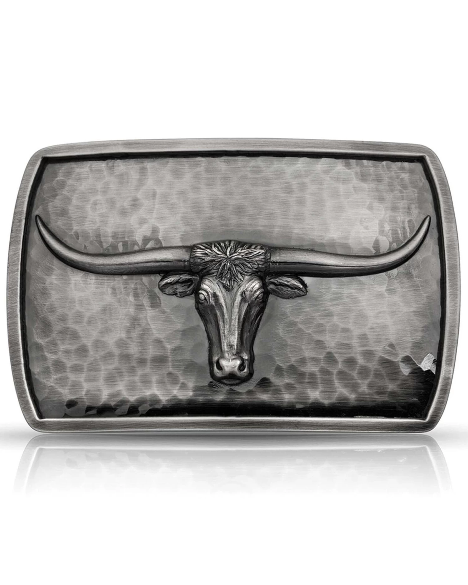 Montana Silversmiths Men's River Rock Cascade Longhorn Buckle 1 Montana Silversmiths Men's River Rock Cascade Longhorn Buckle