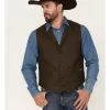Outback Trading Co. Men's Brown Jessie Vest 