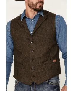 Outback Trading Co. Men's Brown Jessie Vest 6 Outback Trading Co. Men's Brown Jessie Vest -Ariat Store 2000322998 200 P3