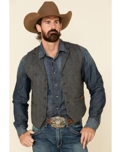Outback Trading Co. Men's Charcoal Jessie VestÂ