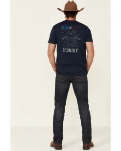 Cody James Men's Barn Sour Dark Wash Stretch Slim Straight Jeans 7 Cody James Men's Barn Sour Dark Wash Stretch Slim Straight Jeans -Ariat Store 2000325573 400 P3