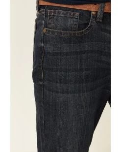 Cody James Men's Barn Sour Dark Wash Stretch Slim Straight Jeans 9 Cody James Men's Barn Sour Dark Wash Stretch Slim Straight Jeans -Ariat Store 2000325573 400 P5