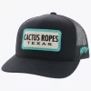 Hooey Men's Cactus Ropes Logo Mesh Ball Cap