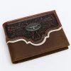 Cody James Men's Tooled Bifold Wallet