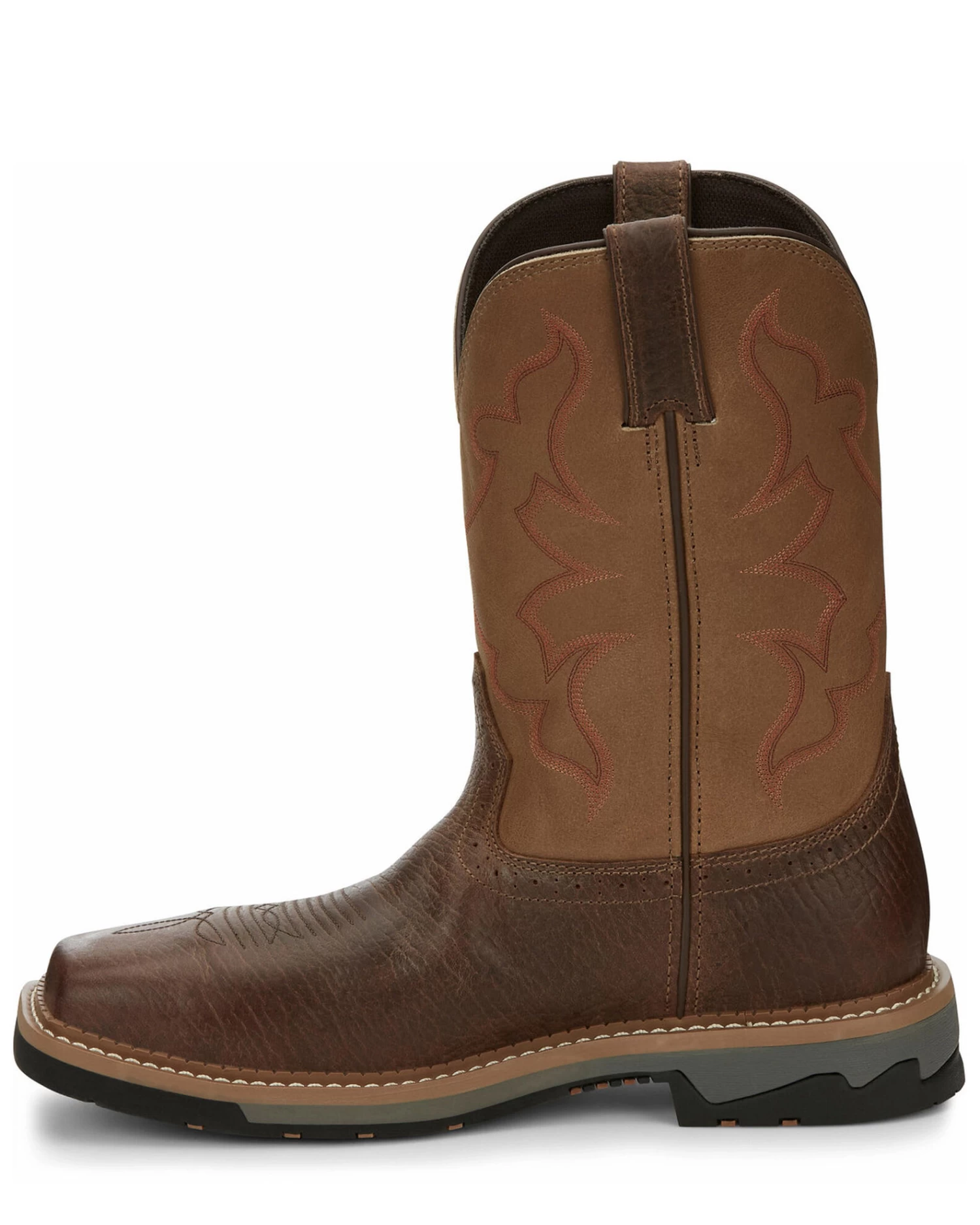 Justin Men's Carbide Western Work Boots - Composite Toe 3 Justin Men's Carbide Western Work Boots - Composite Toe - Image 3