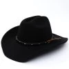 Cody James Men's Black Wool Felt Western Hat