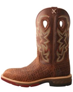 Twisted X Men's Tan Western Work Boots - Composite Toe -Ariat Store 2000335459 280 P3