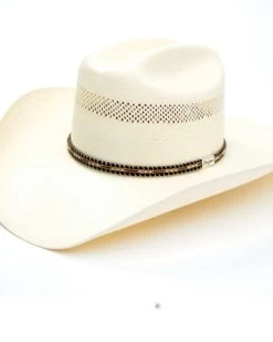 Resistol Men's Natural Saddlebrook Shantung Straw Western HatÂ