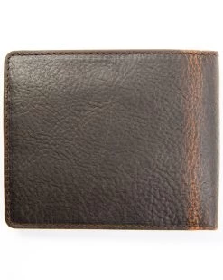 Cody James Men's Brown Don't Tread On Me Bifold Wallet -Ariat Store 2000342478 201 P3