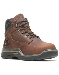 Wolverine Men's Raider Durashocks Waterproof Work Boots - Composite Toe