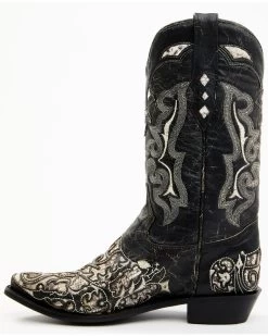 Corral Men's Exotic Python Skin Inlay Western Boots - Snip Toe 9 Corral Men's Exotic Python Skin Inlay Western Boots - Snip Toe -Ariat Store 2000345254 944 P3
