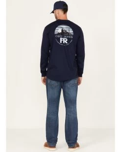 Cody James Men's FR Medium Wash Slim Straight Jeans -Ariat Store 2000348999 400 P3