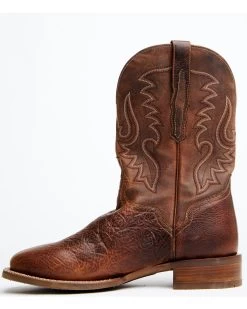 El Dorado Men's Rust Bison Western Boots - Broad Square Toe -Ariat Store 2000350218 220 P3