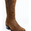 El Dorado Men's Brown Western Boots - Round Toe