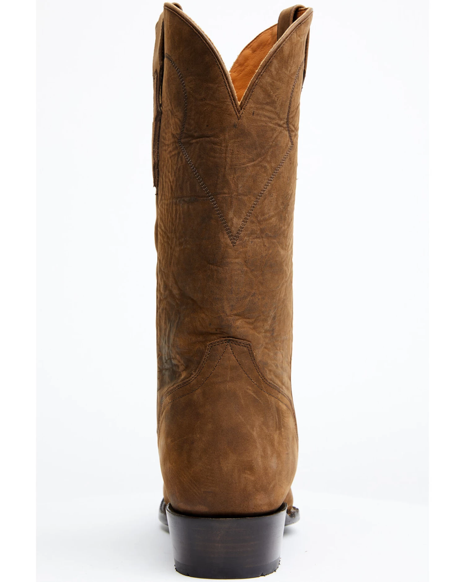 El Dorado Men's Brown Western Boots - Round Toe 5 El Dorado Men's Brown Western Boots - Round Toe - Image 5