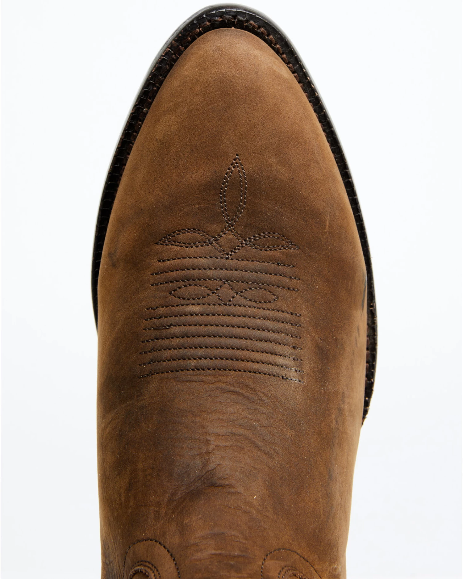 El Dorado Men's Brown Western Boots - Round Toe 6 El Dorado Men's Brown Western Boots - Round Toe - Image 6