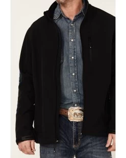 Cody James Core Men's Royal Embroidered Logo Sleeve Zip-Front Steamboat Jacket  -Ariat Store 2000350760 001 P3