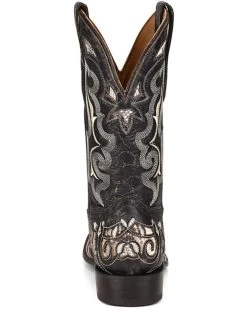 Corral Men's Exotic Python Skin Inlay Western Boots - Square Toe -Ariat Store 2000351143 001 P4