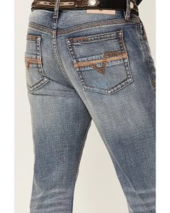 Cody James Core Men's Bear Down Light Wash Stretch Slim Bootcut Jeans  -Ariat Store 2000351786 400 P4