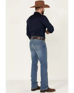 Cody James Men's Roughstock Medium Wash Rigid Slim Straight Jeans 7 Cody James Men's Roughstock Medium Wash Rigid Slim Straight Jeans -Ariat Store 2000351838 400 P4