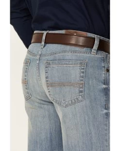 Cody James Men's Trotter Light Wash Stretch Slim Bootcut Jeans  -Ariat Store 2000351840 400 P4